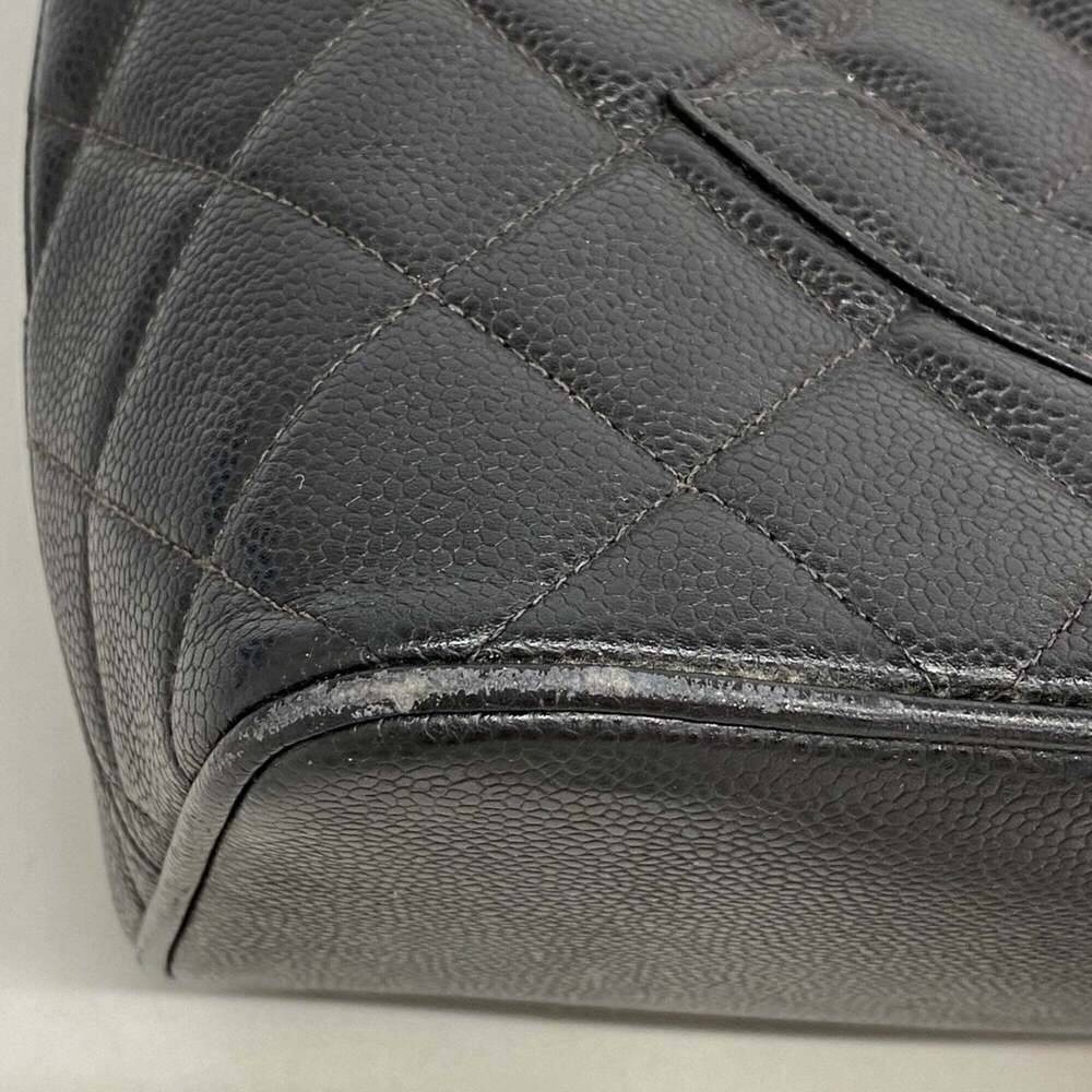 CHANEL Black Caviar Leather Reissue Tote Bag - Picture 6 of 10